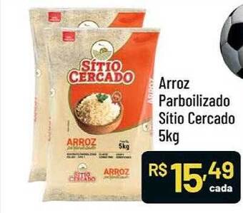 Supermercados Goes Arroz parboilizado sítio cercado oferta