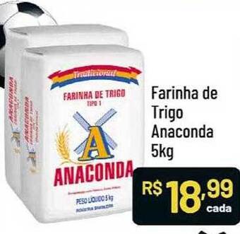 Supermercados Goes Farinha de trigo anaconda oferta