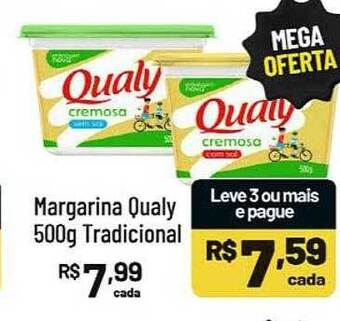 Supermercados Goes Margarina qualy tradicional oferta