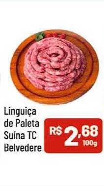 Supermercados Goes Linguiça de paleta suina tc belvedere oferta