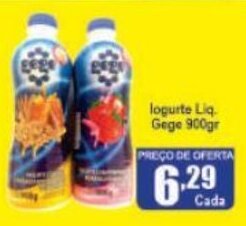 Higa's Supermercado Iogurte Liq. Gege 900g oferta