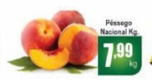 Higa's Supermercado Pessego Nacional 1kg oferta