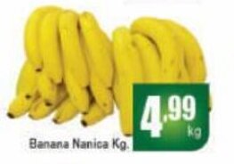 Higa's Supermercado Banana Nanica 1kg oferta