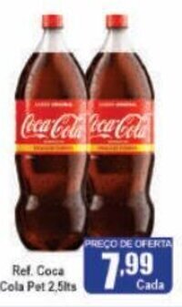 Higa's Supermercado Ref. Coca Cola Pet 2.5L oferta
