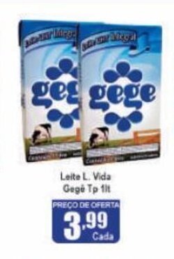 Higa's Supermercado Leite L.vida Gege Tp 1l oferta