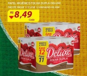 Assaí Atacadista Papel Higiénico folha dupla Deluxe oferta