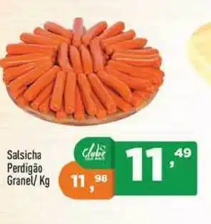 Supermercados Pague Menos Salsicha Perdigão Granel 1kg oferta