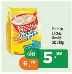 Supermercados Pague Menos Farinha Láctea Nestlé 210g oferta