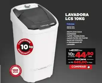 Móveis Simonetti Lavadora lcs 10kg oferta