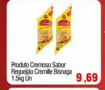 Produto cremoso sabor requeijão cremille bisnaga