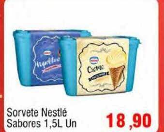 Spani Atacadista Sorvete nestlé sabores oferta