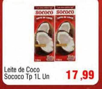 Spani Atacadista Leite de coco sococo oferta
