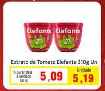 Spani Atacadista Extrato de tomate elefante oferta