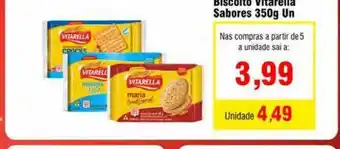 Spani Atacadista Biscoito vitarella sabores oferta