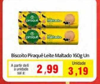 Spani Atacadista Biscoito piraquê leite maltado oferta