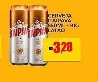 Supermercados Rena Cerveja itaipava 550ml big latão oferta