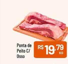 Supermercados Goes Ponta de peito c osso oferta