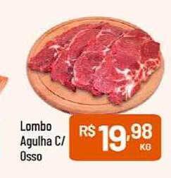 Supermercados Goes Lombo agulha c osso oferta