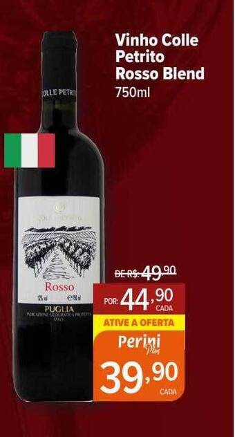 Perini Vinho colle petrito rosso blend oferta