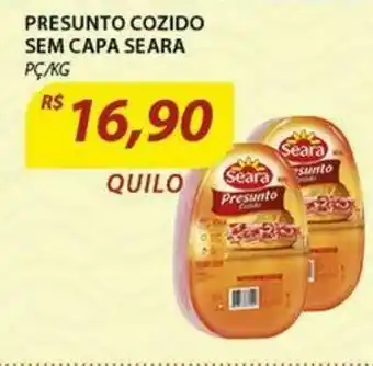Assaí Atacadista Presunto Cozido sem capa seara 1kg oferta