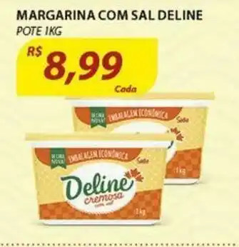 Assaí Atacadista Margarina com sal Deline 1kg oferta