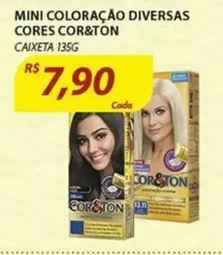 Mini Coloracao Diversas cores Cor&Ton 135g