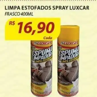 Assaí Atacadista Limpa Estofados Spray Luxcar 400ml oferta