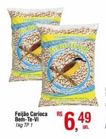 Fort Atacadista Feijao Carioca Bem Te Vi 1kg - Tipo 1 oferta