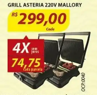 Assaí Atacadista Grill Asteira 220V Mallory oferta