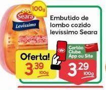 Supermercados Princesa Embutido de lombo cozido levíssimo seara oferta