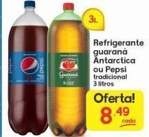 Supermercados Princesa Refrigerante antarctica ou pepsi 3l oferta