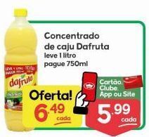 Concentrado de caju dafruta 750ml