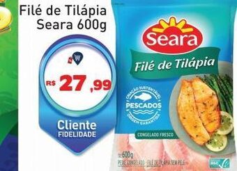 Tonin Superatacado Filé de tilápia seara 600g oferta