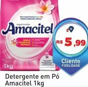 Tonin Superatacado Detergente em pó amacitel 1kg oferta
