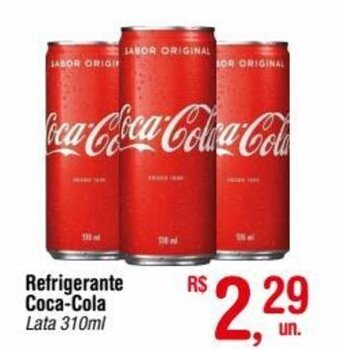 Fort Atacadista Refrigerante Coca Cola 310ml oferta