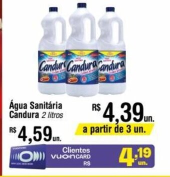 Fort Atacadista Agua Sanitaria Candura 2L oferta