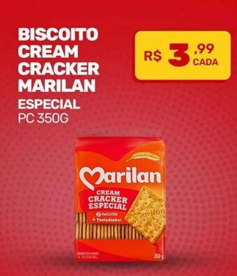 Fort Atacadista Biscoito Cream Cracker Marilan 350g oferta
