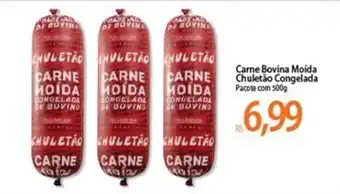 Atacadão Carne Bovina Moida Chuletao Congelada 500g oferta