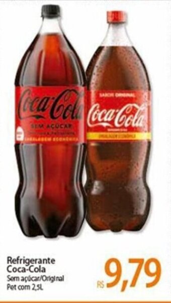 Atacadão Refrigerante Coca Cola 2.5L oferta
