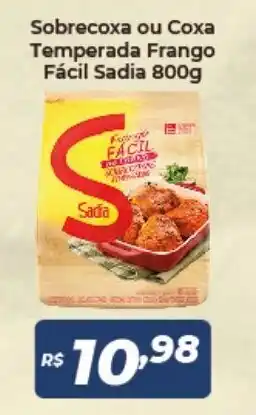 Atakarejo Sobrecoxa ou Coxa Temperada Frango Facil Sadia 800g oferta