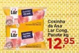 Rossi Supermercado Coxinha da asa Lar Cong. pct. 1kg oferta