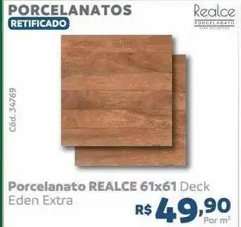 Porcelanato realce 61x61