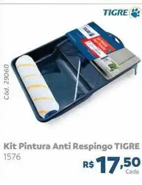 Kit pintura anti respingo tigre