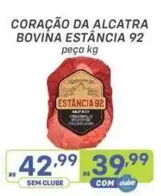 Prezunic Coração da alcatra bovina estância 92 oferta