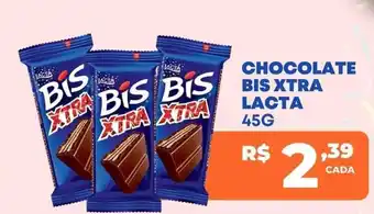 Supermercado Estrela Azul Chocolate Bis Xtra Lacta 45g oferta