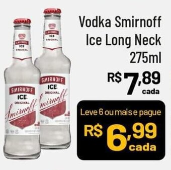 Vodka Smirnoff Ice long neck 275ml