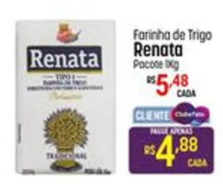 Muffato Farinha de trigo Renata 1kg oferta