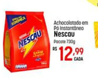 Muffato Achocolatado em po Instantaneo Nescau 730g oferta