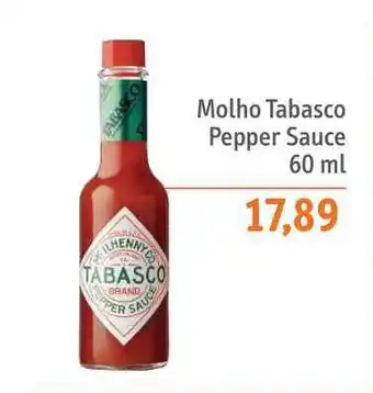 Molho Tabasco Pepper Sauce 60ml