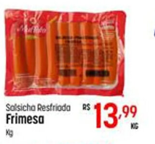 Muffato Salsicha Resfriada Frimesa 1kg oferta